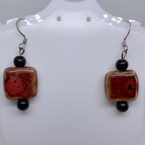 1 3/4” dangle earrings wonderful color